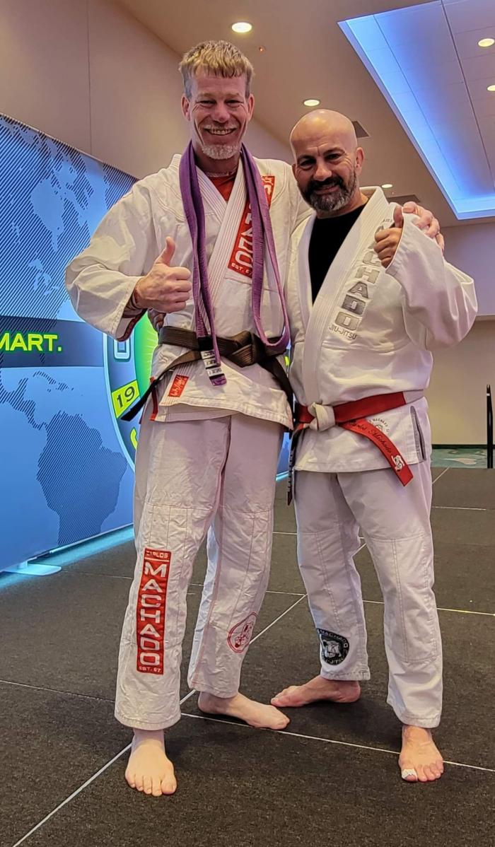 From my promotion to Brown Belt