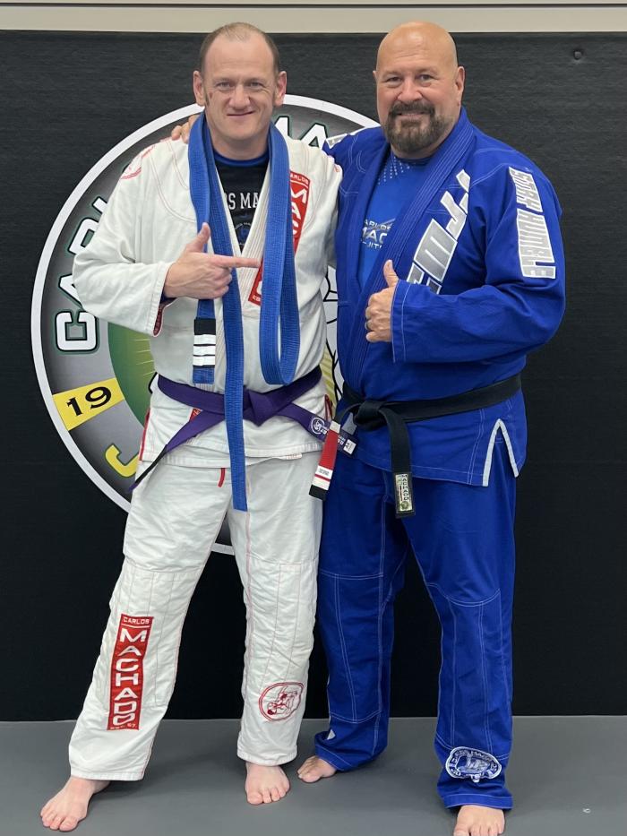 Purple belt · May 31, 2022 · Promoted by Christopher Massie