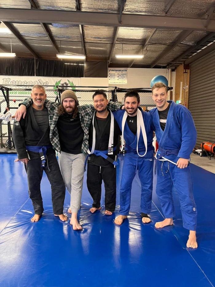 Blue belt · July 2, 2022 · Promoted by Jamie Murray