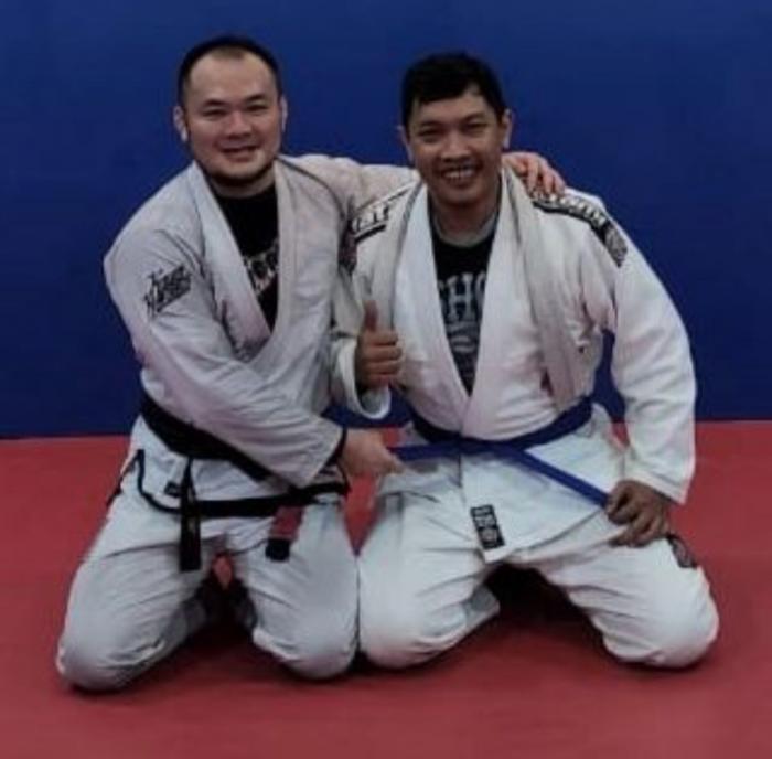 Blue belt · August 8, 2022 · Promoted by Fransino Tirta
