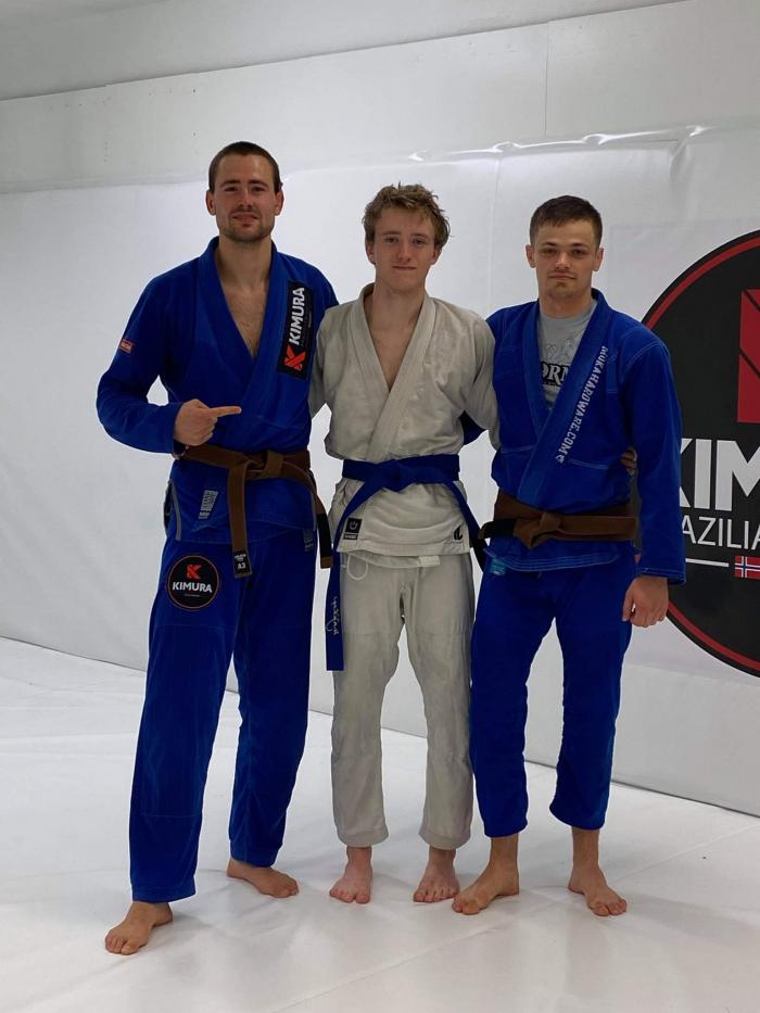 Blue belt · September 11, 2021 · Promoted by Marius Brændhagen Håkonsen