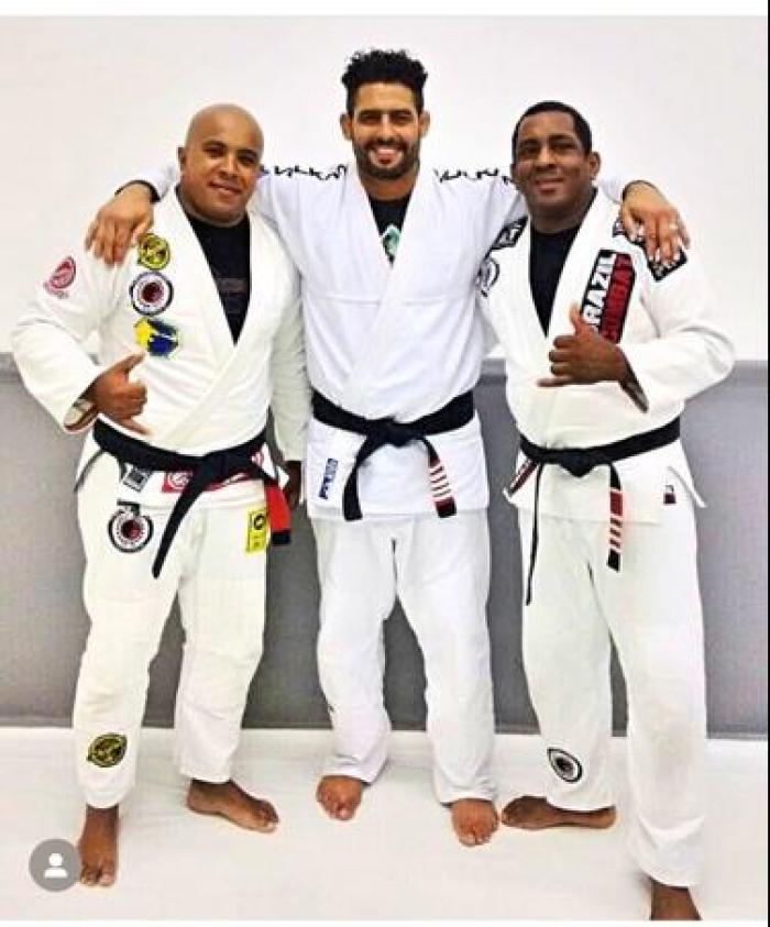 With Daniel Gracie and Francisco Pitta Jr (professor of my professor and my professor)- 2016