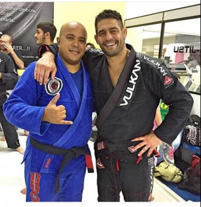 With Daniel Gracie, professor of my professor, and a old friend, since Japanese and Pride FC years.