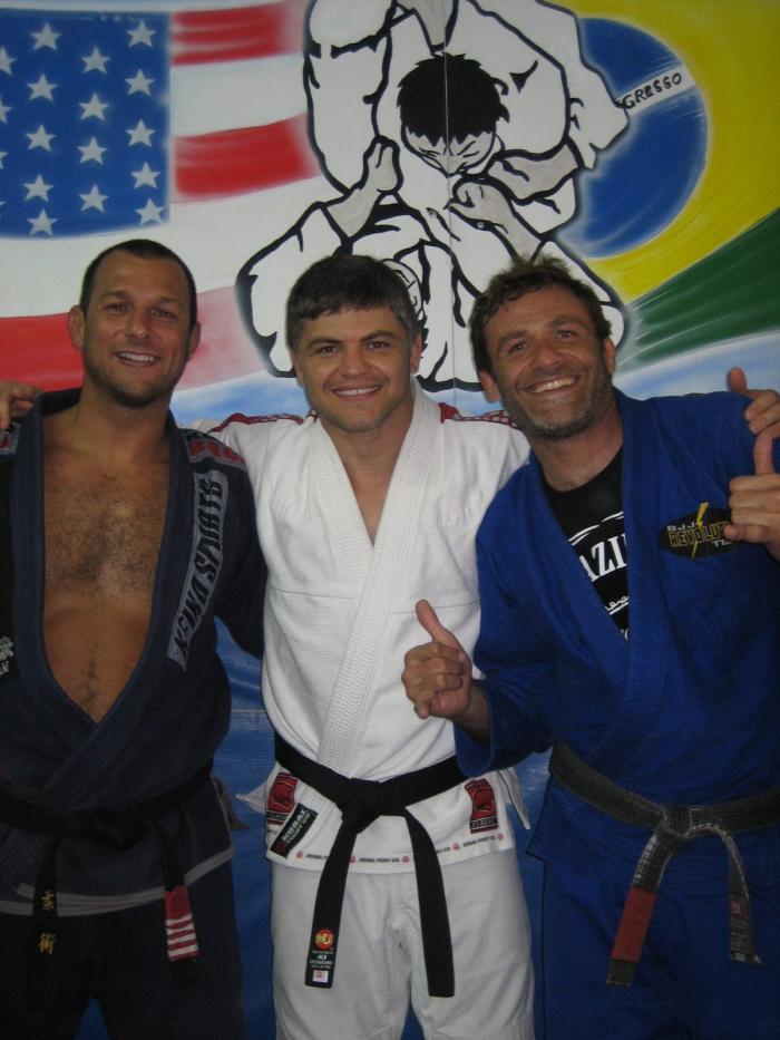 Our instructor Vasa Mik with professor Rodrigo Medeiros