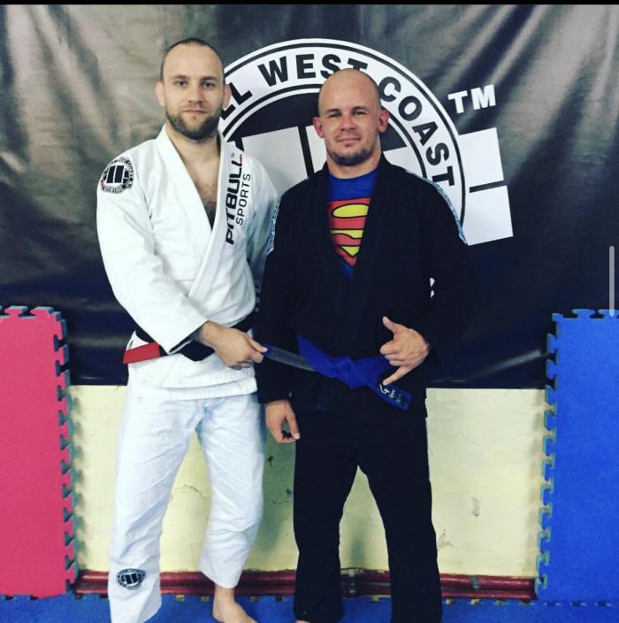 Blue belt · June 6, 2018 · Promoted by Michał Elsner