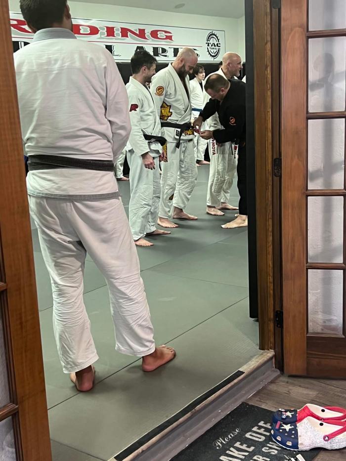 Black belt 1st degree · August 13, 2022 · Promoted by Mark Reding