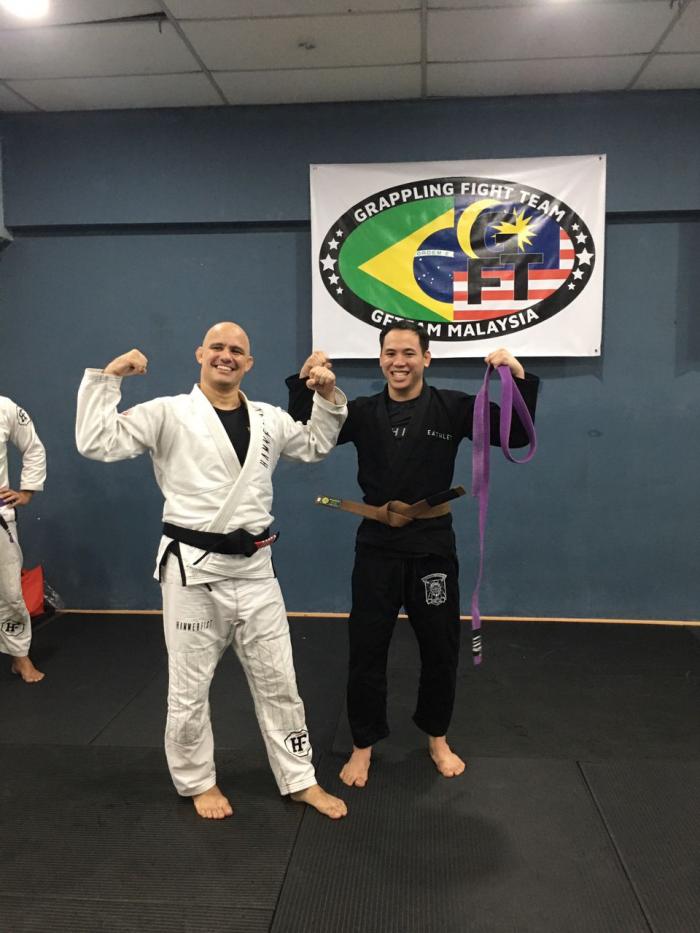 Brown belt · June 25, 2022 · Promoted by Pedro Falbo