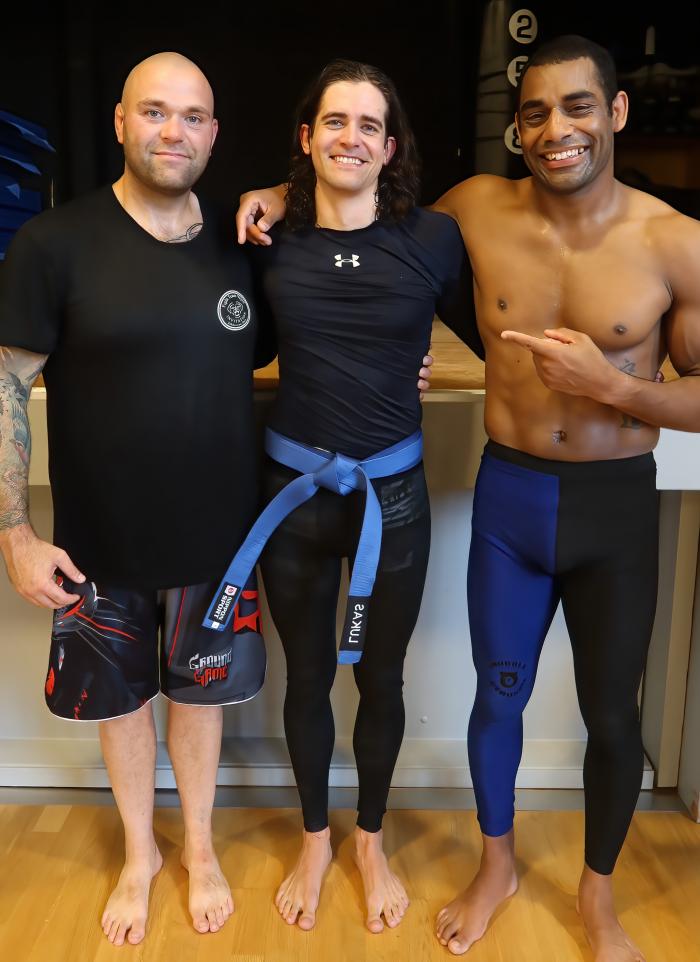 Blue belt · August 9, 2022 · Promoted by David Rosmon