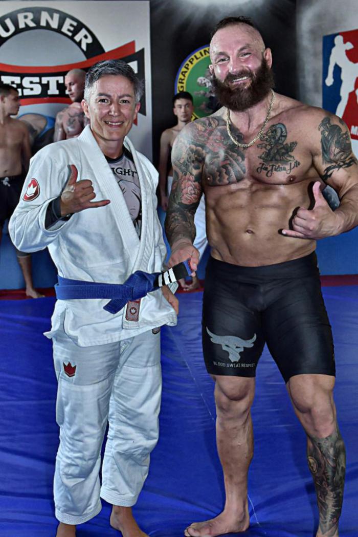 Blue belt · May 22, 2021 · Promoted by Clube de jiu jitsu Pitbull