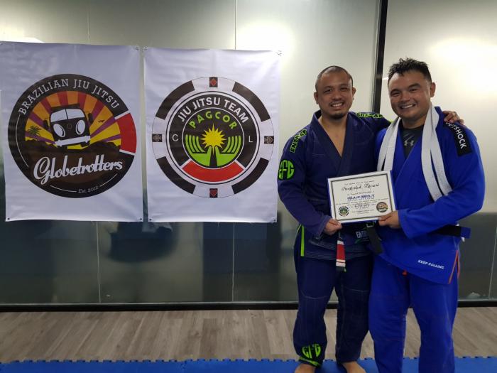 Blue belt · August 18, 2022 · Promoted by Christian Louis Luna