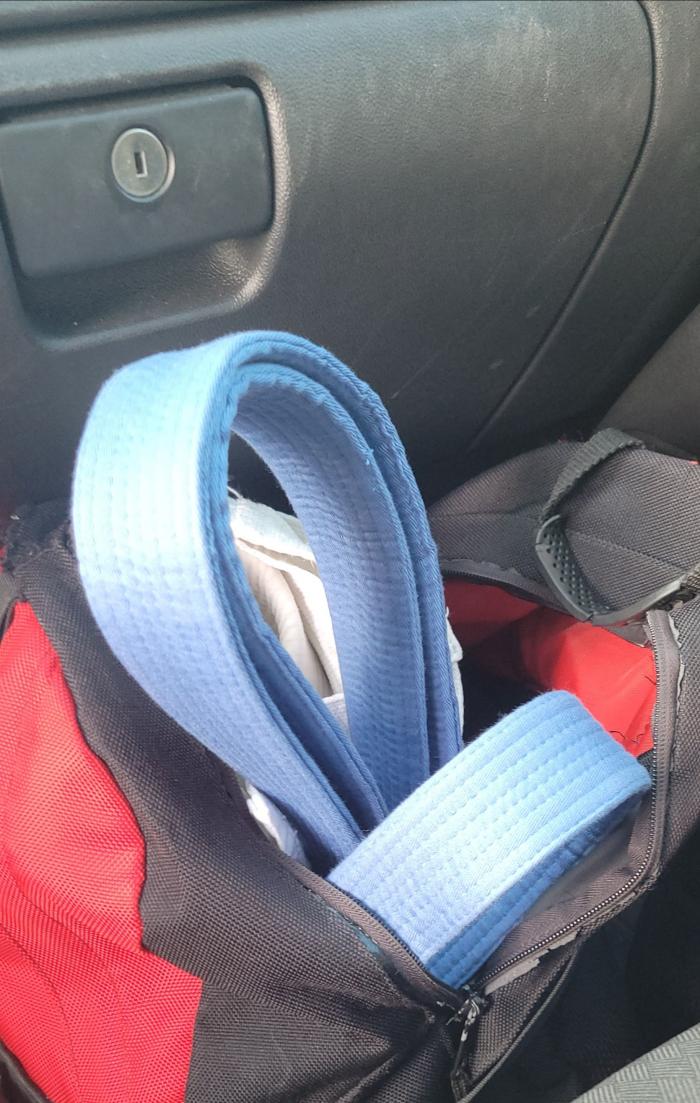 Blue belt · June 16, 2022 · Promoted by Eric