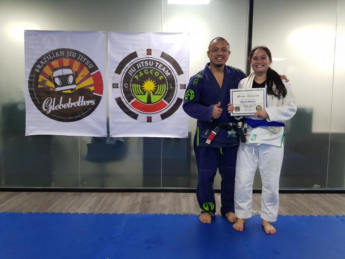 Blue belt · August 18, 2022 · Promoted by Christian Louis Luna