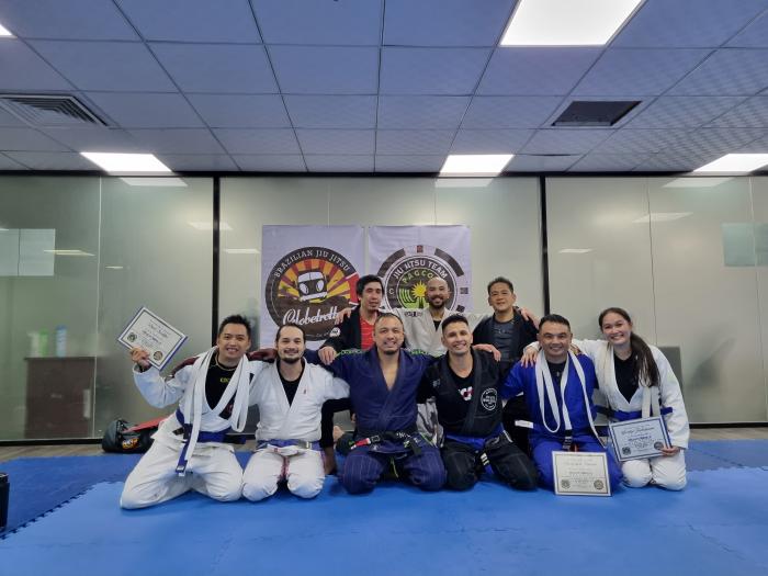 Blue belt · August 18, 2022 · Promoted by Christian Louis Luna