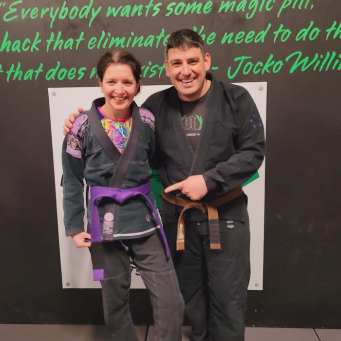 Purple belt · May 4, 2022 · Promoted by John Brown