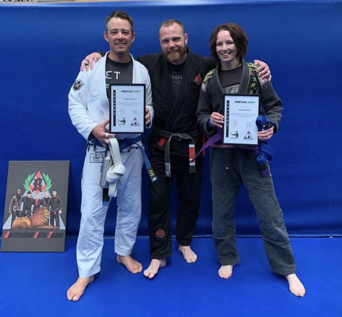 Purple belt · November 30, 2019 · Promoted by John Brown