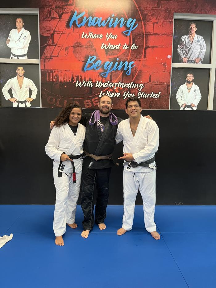Brown belt · August 21, 2022 · Promoted by Luis Mata