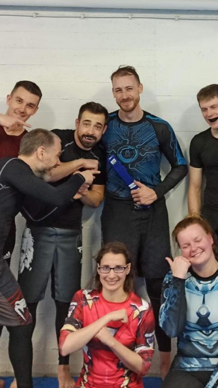 Blue belt · November 26, 2021 · Promoted by Tobias Wengler