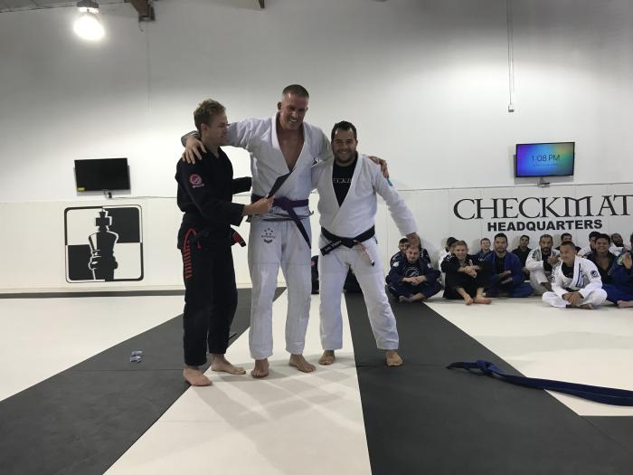 Purple belt · December 8, 2018 · Promoted by Leo VieIra