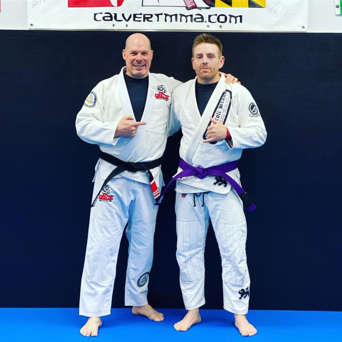 Purple belt promotion