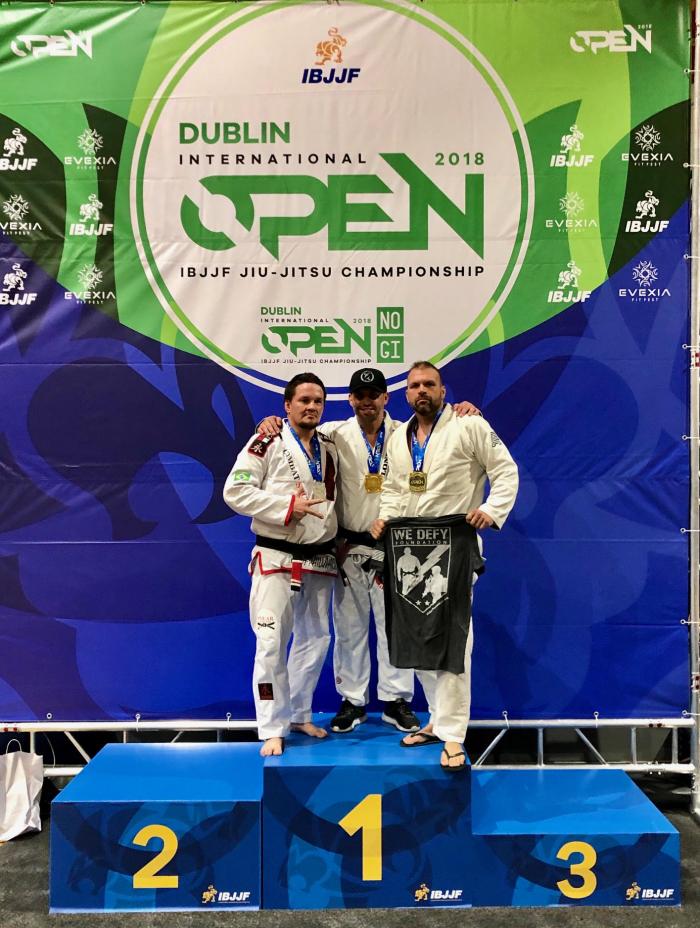 Dublin podium