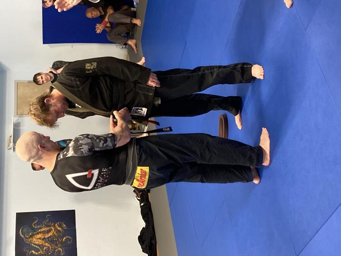 Black belt · August 20, 2022 · Promoted by Jay Bell