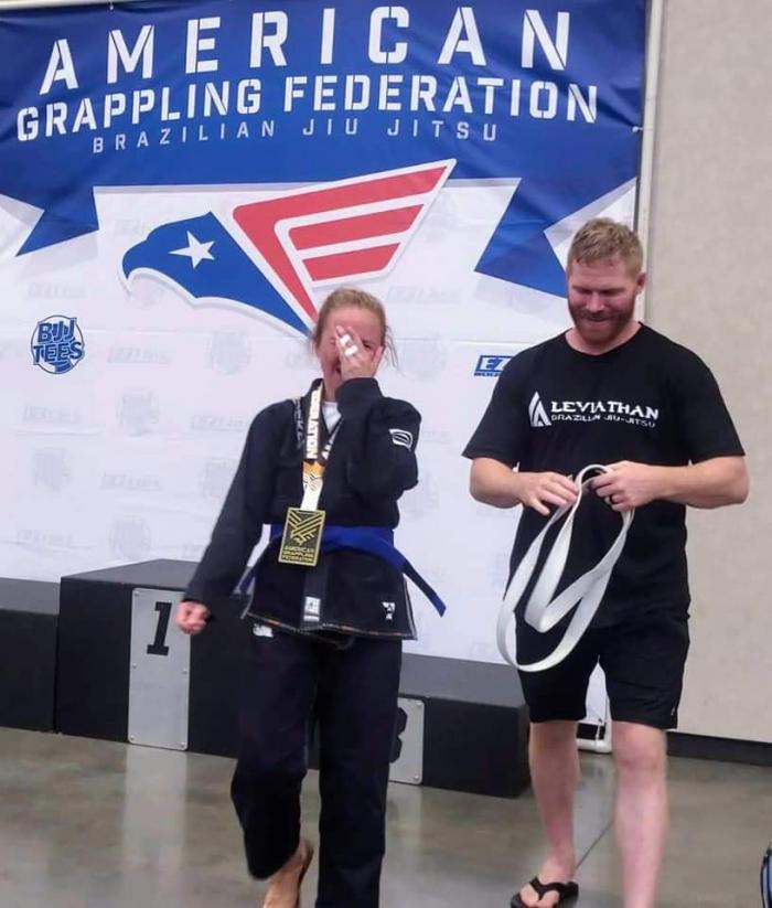 Blue belt · August 13, 2022 · Promoted by Breck Stills