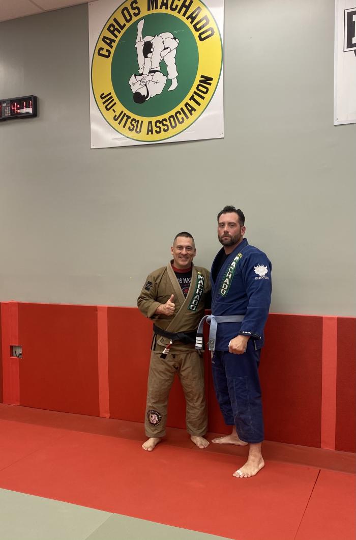 Blue belt · August 24, 2022 · Promoted by Frank Caracci