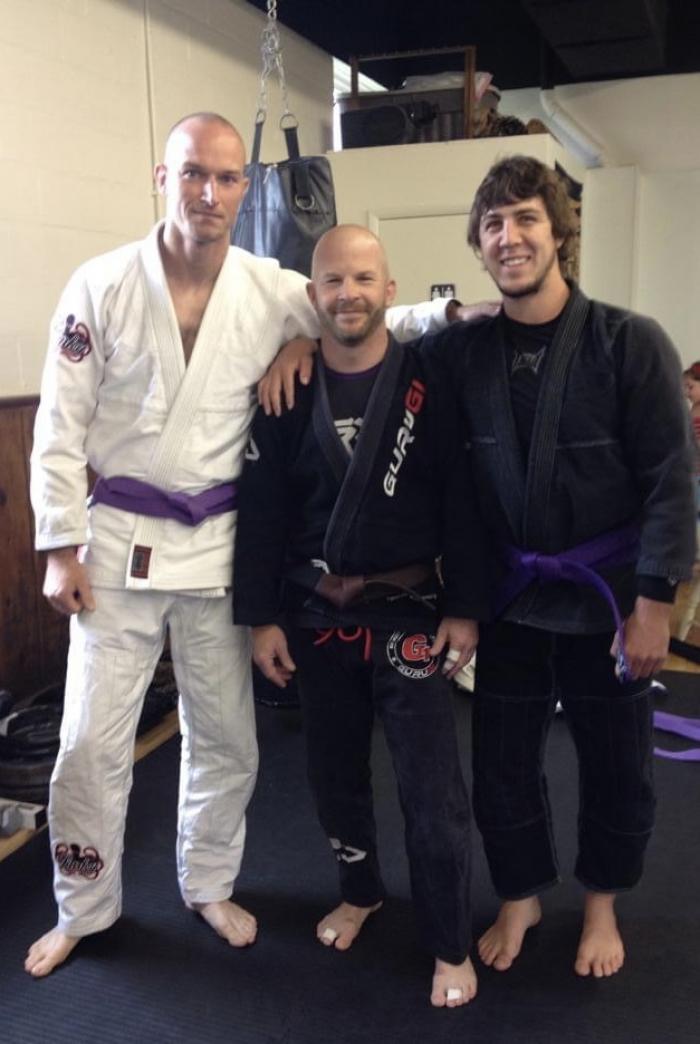 Purple belt · June 21, 2014 · Promoted by Luke