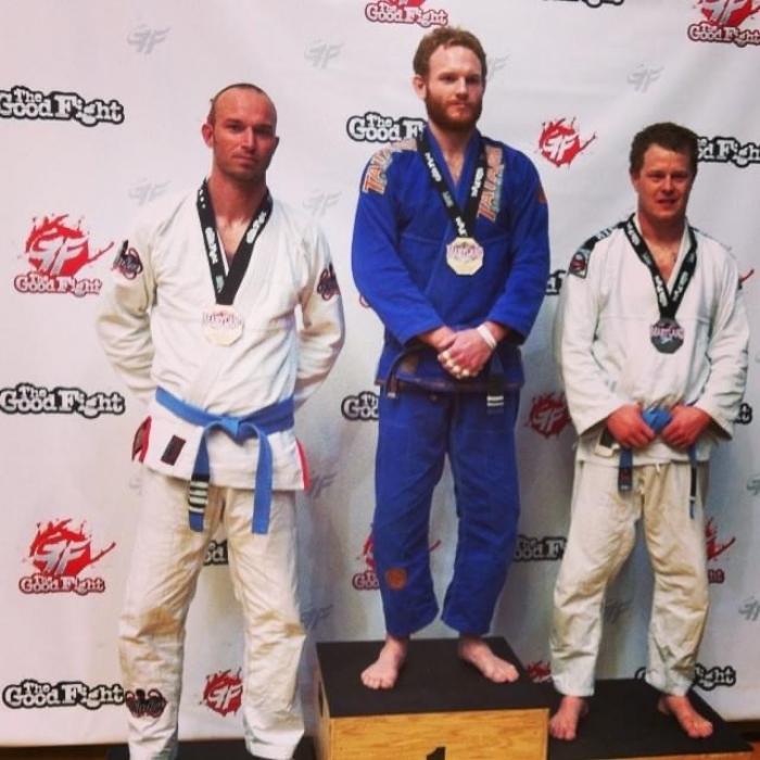Blue belt · March 1, 2005 · Promoted by Luke