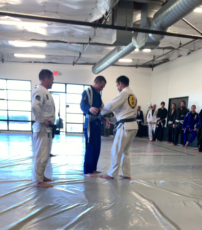 Blue belt · February 12, 2022 · Promoted by Eliot Kelly