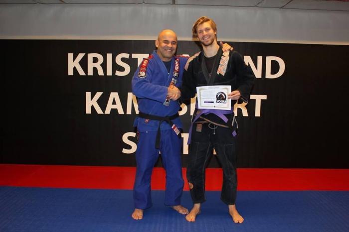Purple belt · January 11, 2015 · Promoted by Marcelo Yogui