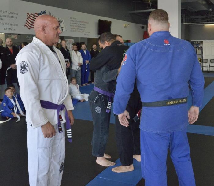 Purple belt · July 15, 2017 · Promoted by Chris Lauer