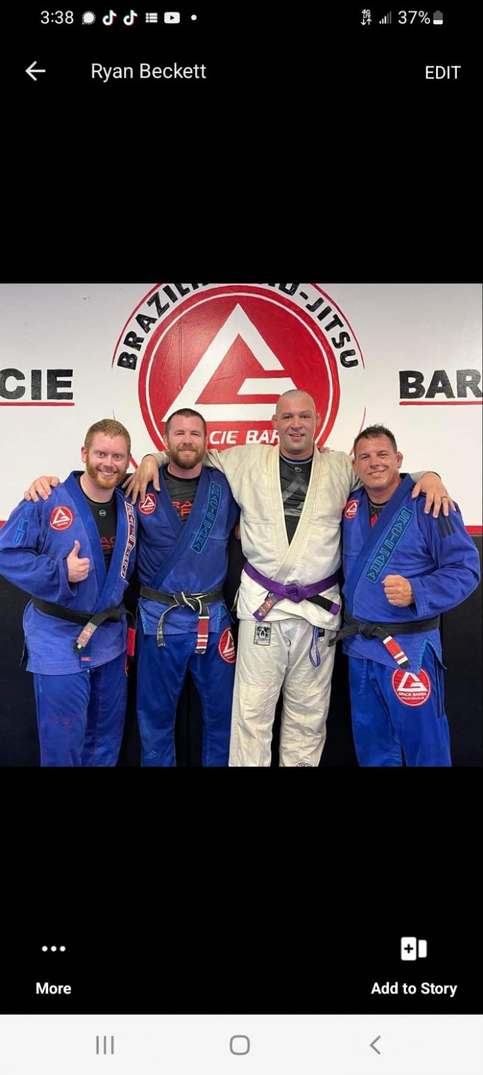 Purple belt · August 15, 2022 · Promoted by Josh Bowlin