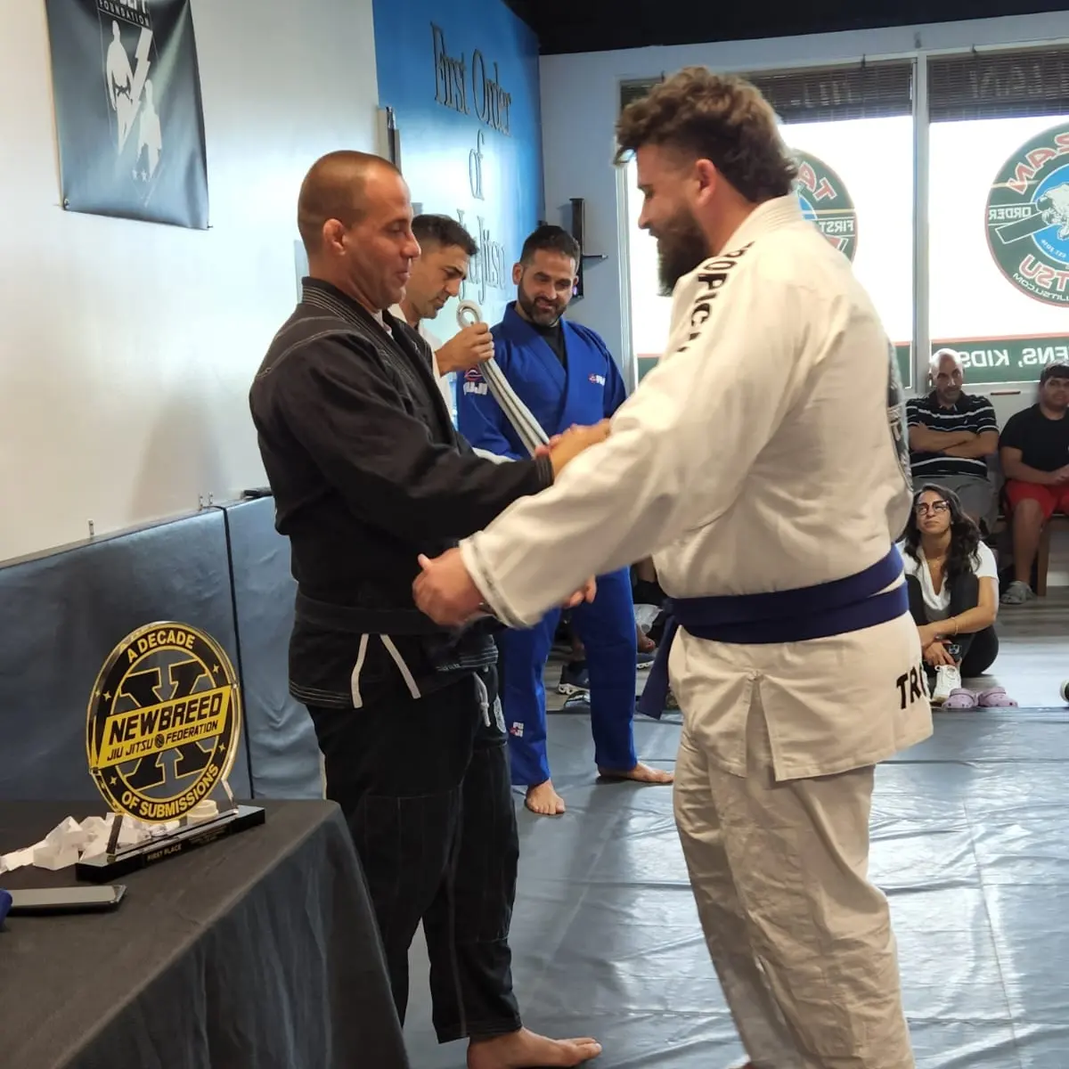 Blue belt · August 27, 2022 · Promoted by Michael Fernandez