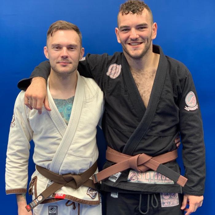 Brown belt · December 22, 2018 · Promoted by Jamie Murray