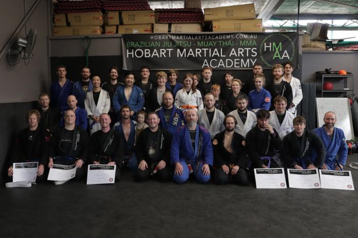 Blue belt · November 20, 2021 · Promoted by Gerry Young