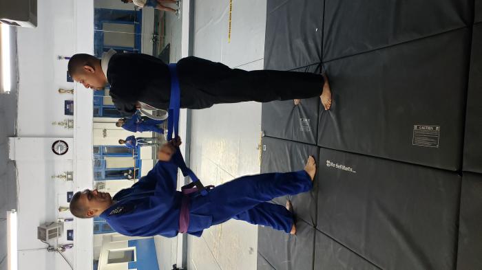 Blue belt · August 30, 2022 · Promoted by Joey Polito