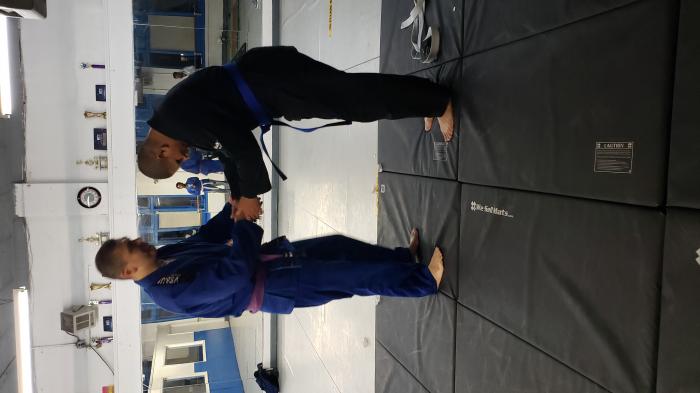 Blue belt · August 30, 2022 · Promoted by Joey Polito