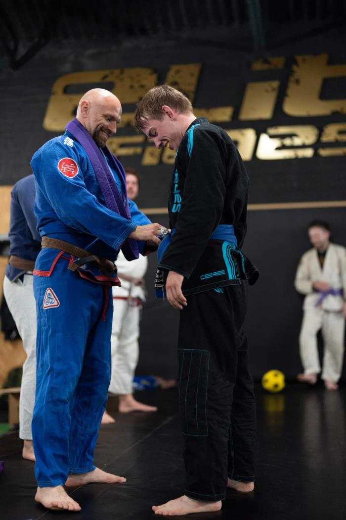 Purple belt · August 12, 2022 · Promoted by Lloyd Cooper