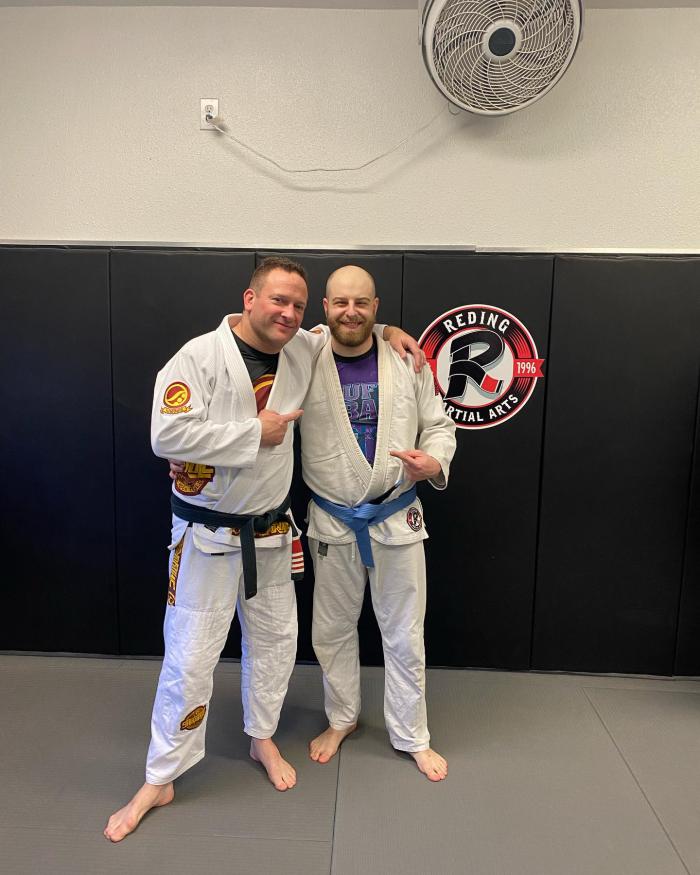 Blue belt · March 27, 2022 · Promoted by Eric
