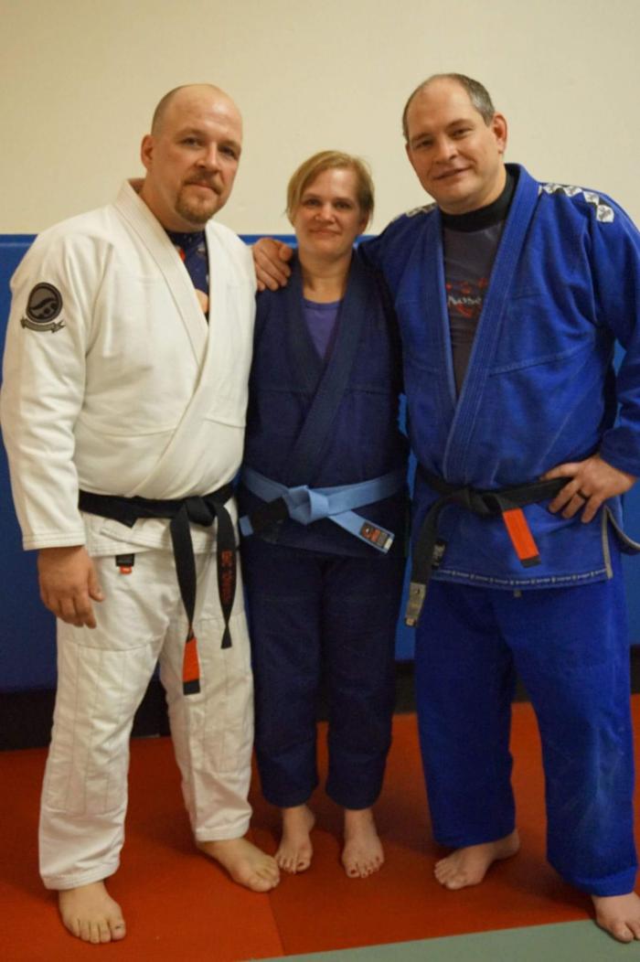 Blue belt · April 20, 2016 · Promoted by Eric