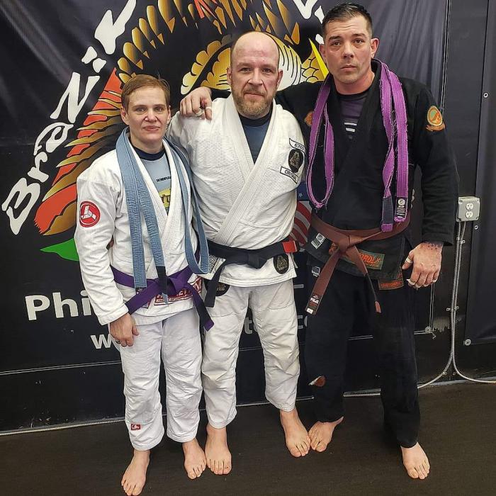 Purple belt · January 3, 2020 · Promoted by Eric