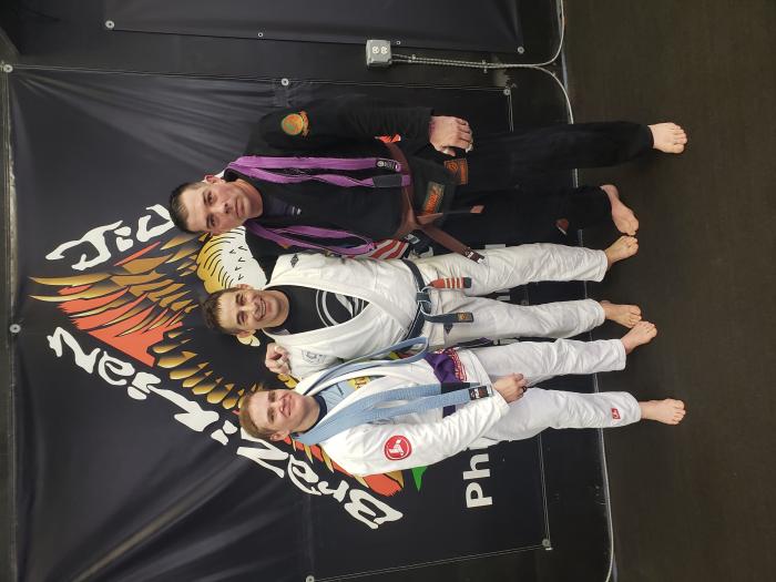 Purple belt · January 3, 2020 · Promoted by Eric