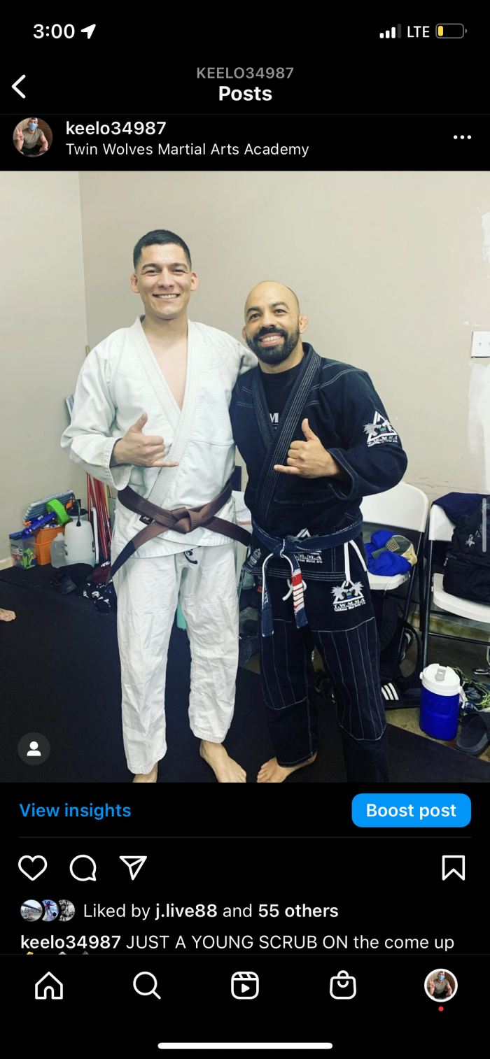 Brown belt · March 5, 2021 · Promoted by Felipe bacoa silva