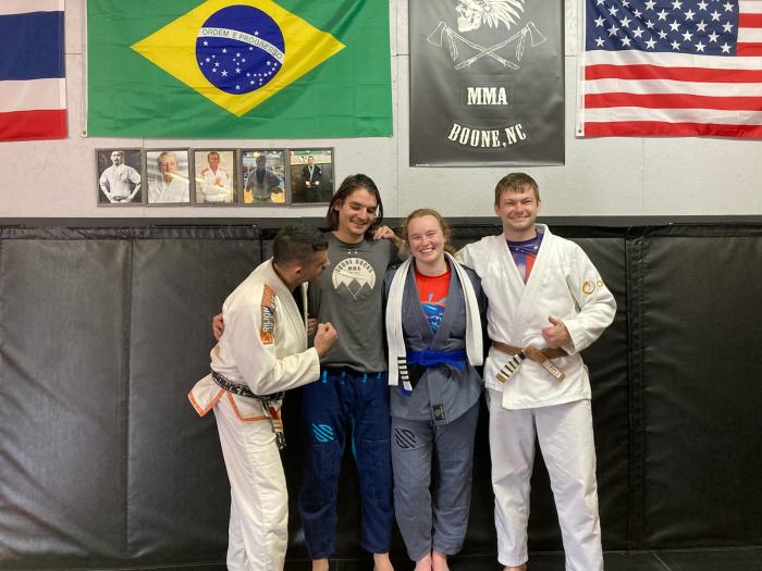 Blue belt · December 4, 2021 · Promoted by Spencer Reeves