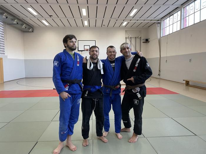 Blue belt · October 24, 2021 · Promoted by Oliver Geddes