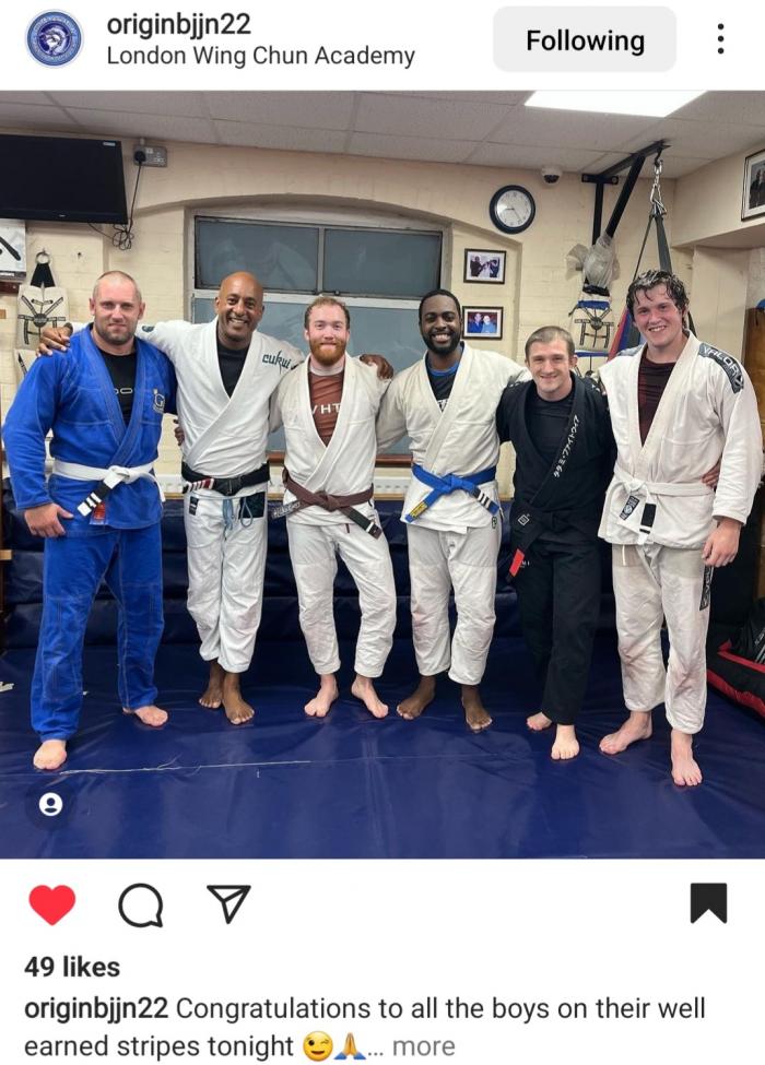3 Stripe Blue Belt 25/08/2022