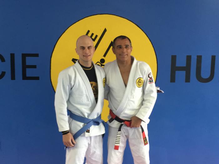 Blue belt · March 1, 2016 · Promoted by Mark Commean