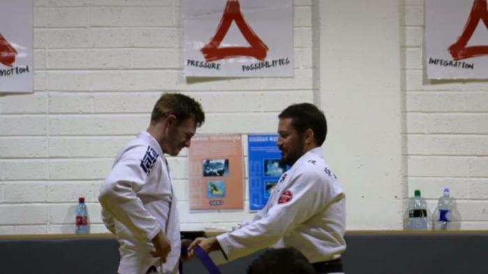 Purple belt · February 17, 2016 · Promoted by John Kavanagh
