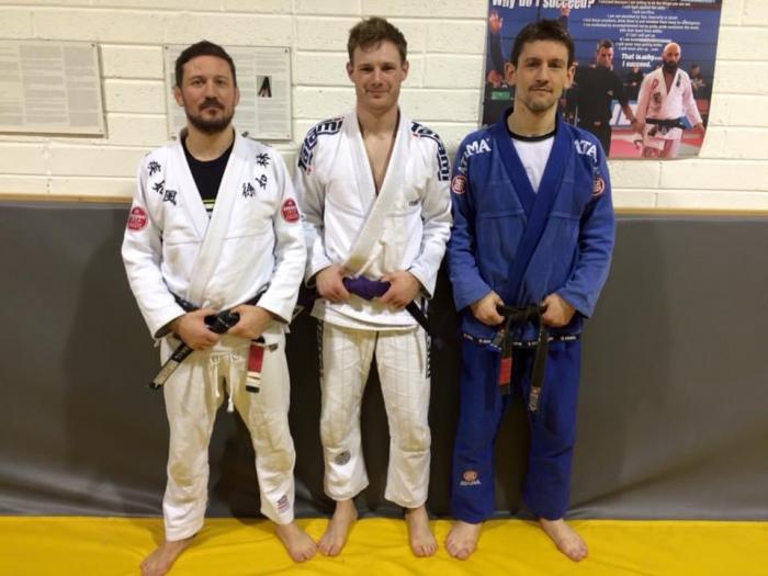 Purple belt · February 17, 2016 · Promoted by John Kavanagh